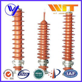 Harga yang pantas 39KV - 51KV Electronic Substation Lightning Arrester dengan Polymer Housing on line