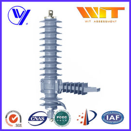 Harga yang pantas 39KV - 51KV Ploymer Bertempat Jenis Surge Arrester MOA Dengan Jangkar Telinga on line