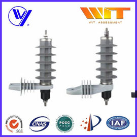 Harga yang pantas 3KV - 66KV Zinc Oxide Polymer Surge Arrester dengan Beam Clamp Self - Standing on line