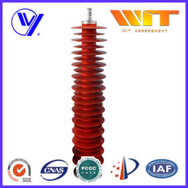 Harga yang pantas 110KV Metal Zinc Oxide Lightning Surge Arrester Digunakan di Gardu Induk Over Voltage Protection on line