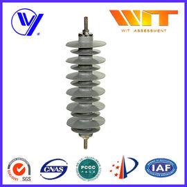 Harga yang pantas MOA Type Lightning Surge Arrester Bahan Karet Silikon ISO-9001 Bersertifikat 30KV 5KA on line