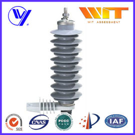 Harga yang pantas 24 KV Gray MOA Electronic Polymeric Polymer Lightning Arrester Digunakan di Gardu Induk on line