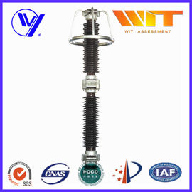 Harga yang pantas Metal Oxide High Voltage Lightning Arrester 220KV 10KA dengan Grading Ring on line