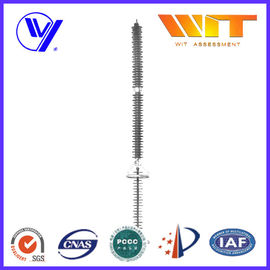 Harga yang pantas 200KV - 216KV Gap Transmission Line Surge Arrester Warna Merah Abu-abu on line