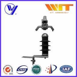 Harga yang pantas C Type Gap Metal Oxide Lightning Arrester 10KV untuk Saluran Transmisi on line