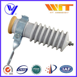 Harga yang pantas 51KV Power Station Porcelain Substation Surge Lightning Arrester Keandalan Tinggi on line