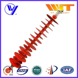 Harga yang pantas 110KV Hang Type Rod Model Red Polymer Suspension Insulator Pin Post on line