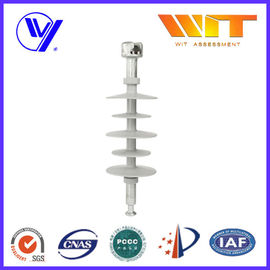 Harga yang pantas 35KV Grey Composite Polymer Suspension Insulator untuk Gardu Induk on line