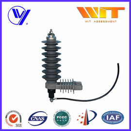 Harga yang pantas 36KV Substation Type Class 2 Composite Low Voltage Surge Arrester dengan Hoop on line