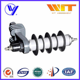 Harga yang pantas 10KA Transformer Substation Zinc Oxide Lightning Arrester Dengan Braket Baja on line