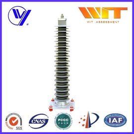 Harga yang pantas 110KV Metal Zinc Oxide Lightning Surge Arrester Digunakan di Gardu Induk Over Voltage Protection on line