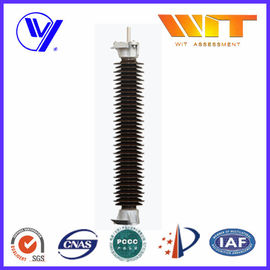 Harga yang pantas Tegangan Terukur 220KV Arus Nominal 10KA Porcelain Housing Surge Diverters on line