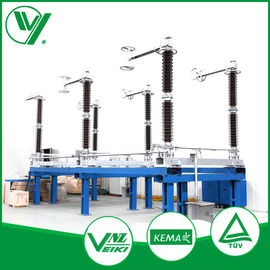 Harga yang pantas 145KV Saklar Pemutus Tegangan Tinggi Luar Ruangan Kustom Saklar Isolator Tiga Fasa on line